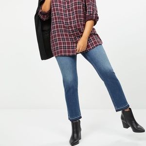Lane Bryant Released Hem Straight Jean Size 16